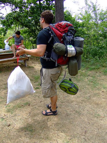 Packing by Mike Burns pack backpack photo