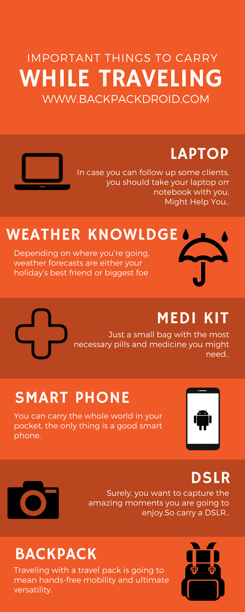 six-important-things-to-carry-while-traveling-infographic-backpackdroid