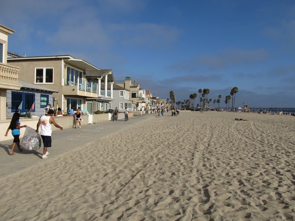 Oceanfront, Newport Beach, California by Ken Lund Crystal cove street park photo