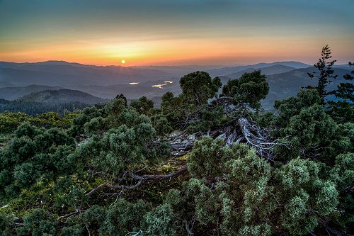 Views from Cascade-Siskiyou National Monument -- sunset by BLMOregon Siskiyou National Forest photo